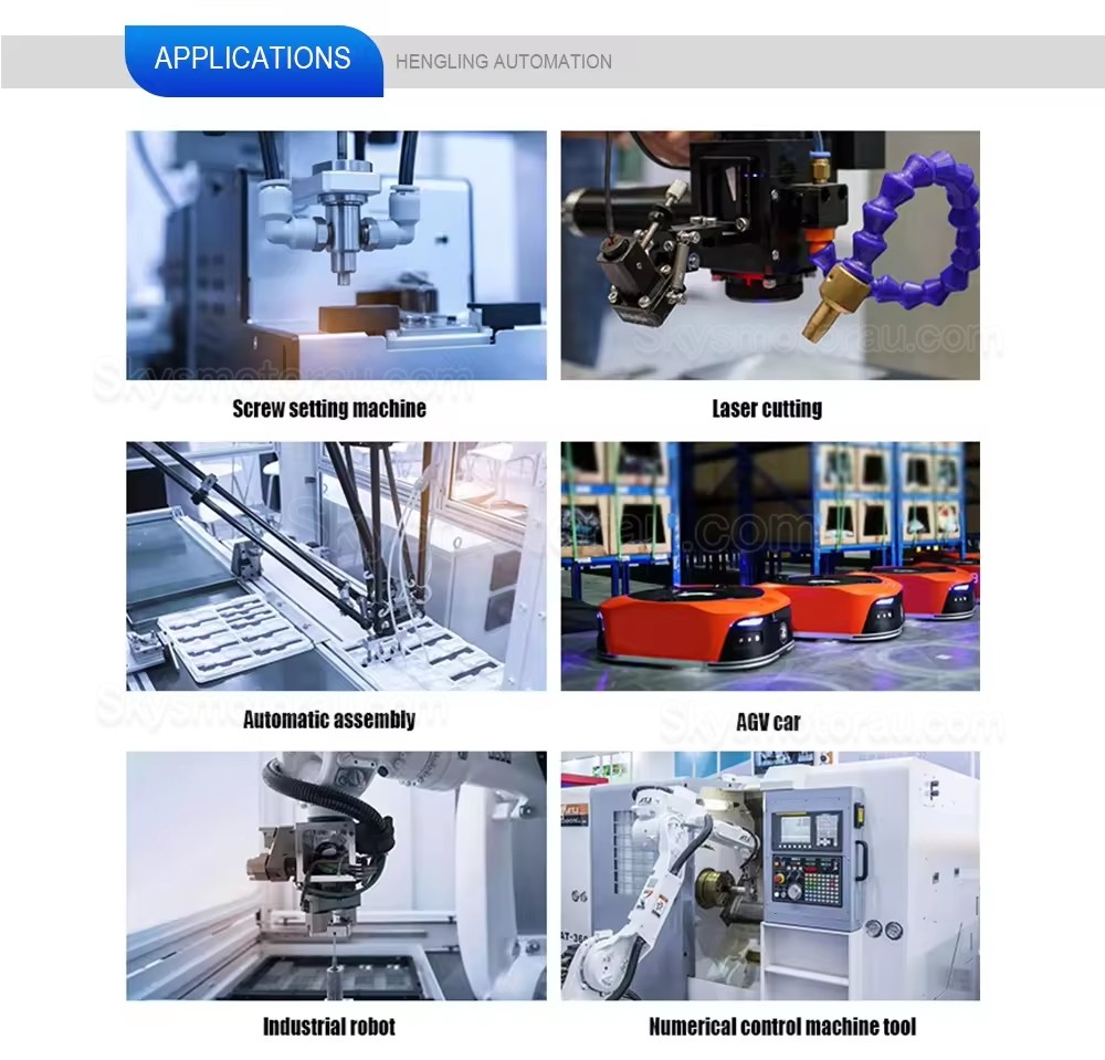Nema 23 Closed Loop Integrated Stepper Motor OSP001653 1.2Nm/2Nm/2.5Nm/3Nm with Drive & Encoder